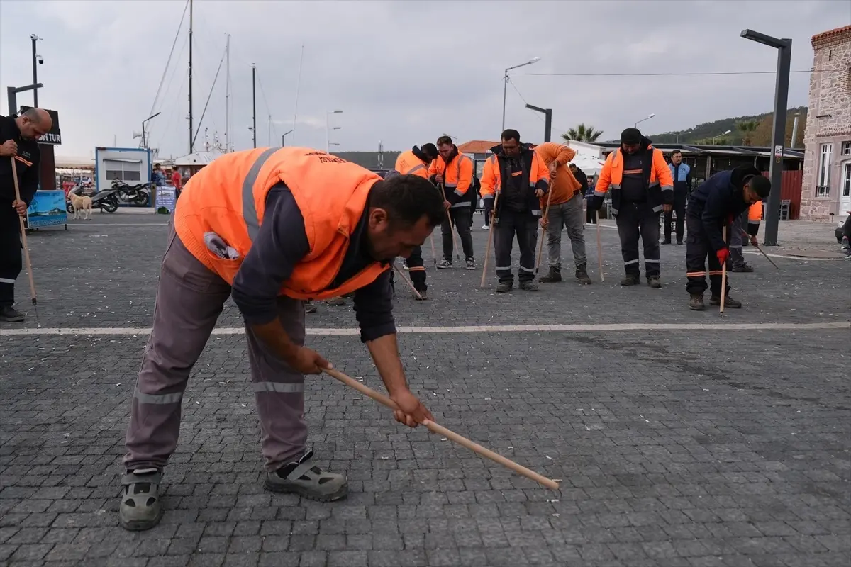 Ayvalık’ta Çöp ve İzmarit Ceza!